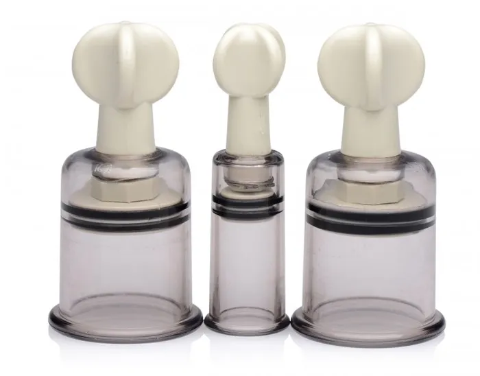 Female Sex Toys XR Brands Size Matters Clit Nipple Sucker Set Female Sex Toys XR Brands Size Matters Clit Nipple Sucker Set