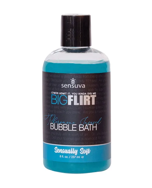 Sensuva Dildos Sensuva Big Flirt Pheromone Bubble Bath Sensuva Dildos Sensuva Big Flirt Pheromone Bubble Bath