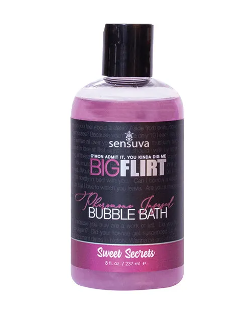 Sensuva Dildos Sensuva Big Flirt Pheromone Bubble Bath Sensuva Dildos Sensuva Big Flirt Pheromone Bubble Bath