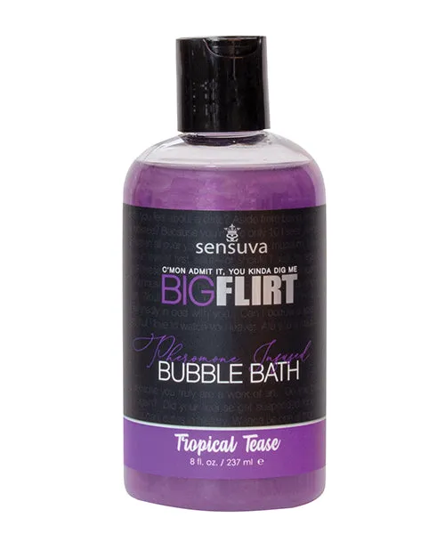 Sensuva Dildos Sensuva Big Flirt Pheromone Bubble Bath Sensuva Dildos Sensuva Big Flirt Pheromone Bubble Bath