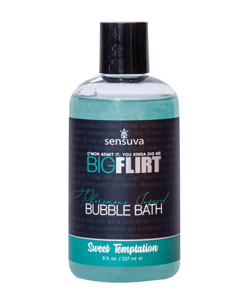 Sensuva Dildos Sensuva Big Flirt Pheromone Bubble Bath Sensuva Dildos Sensuva Big Flirt Pheromone Bubble Bath