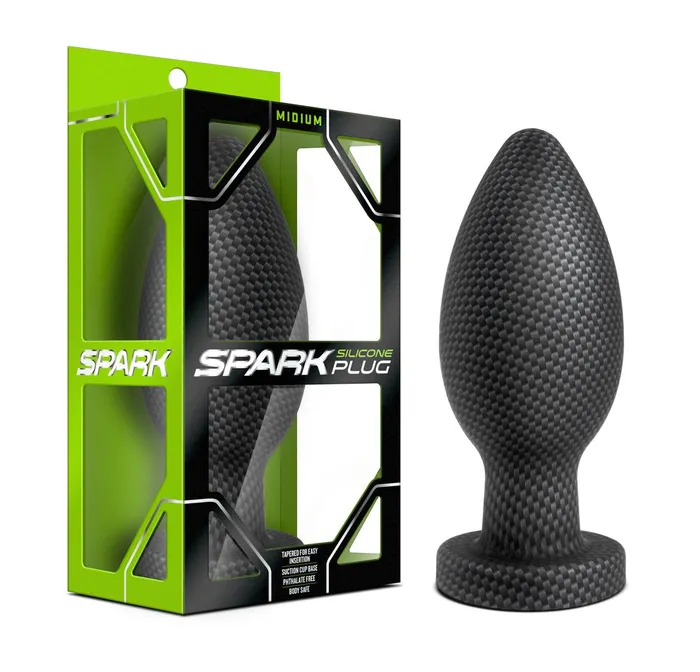Blush Novelties Anal Medium Spark Silicone Plug Blush Novelties Anal Medium Spark Silicone Plug