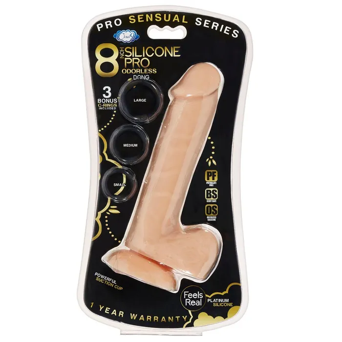 Pro Sensual Premium Silicone 8 Inch Dong With 3 Cockrings Cloud 9 Novelties Dildos Pro Sensual Premium Silicone 8 Inch Dong With 3 Cockrings Cloud 9 Novelties Dildos